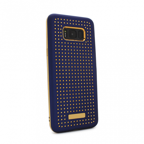 Maska Hot Dots za Samsung G955 S8 Plus tamno plava slika 1