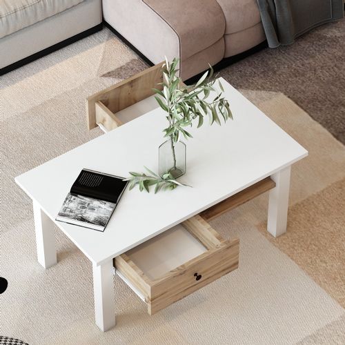 Lisbon - White, Ciragan White
Walnut Coffee Table slika 2